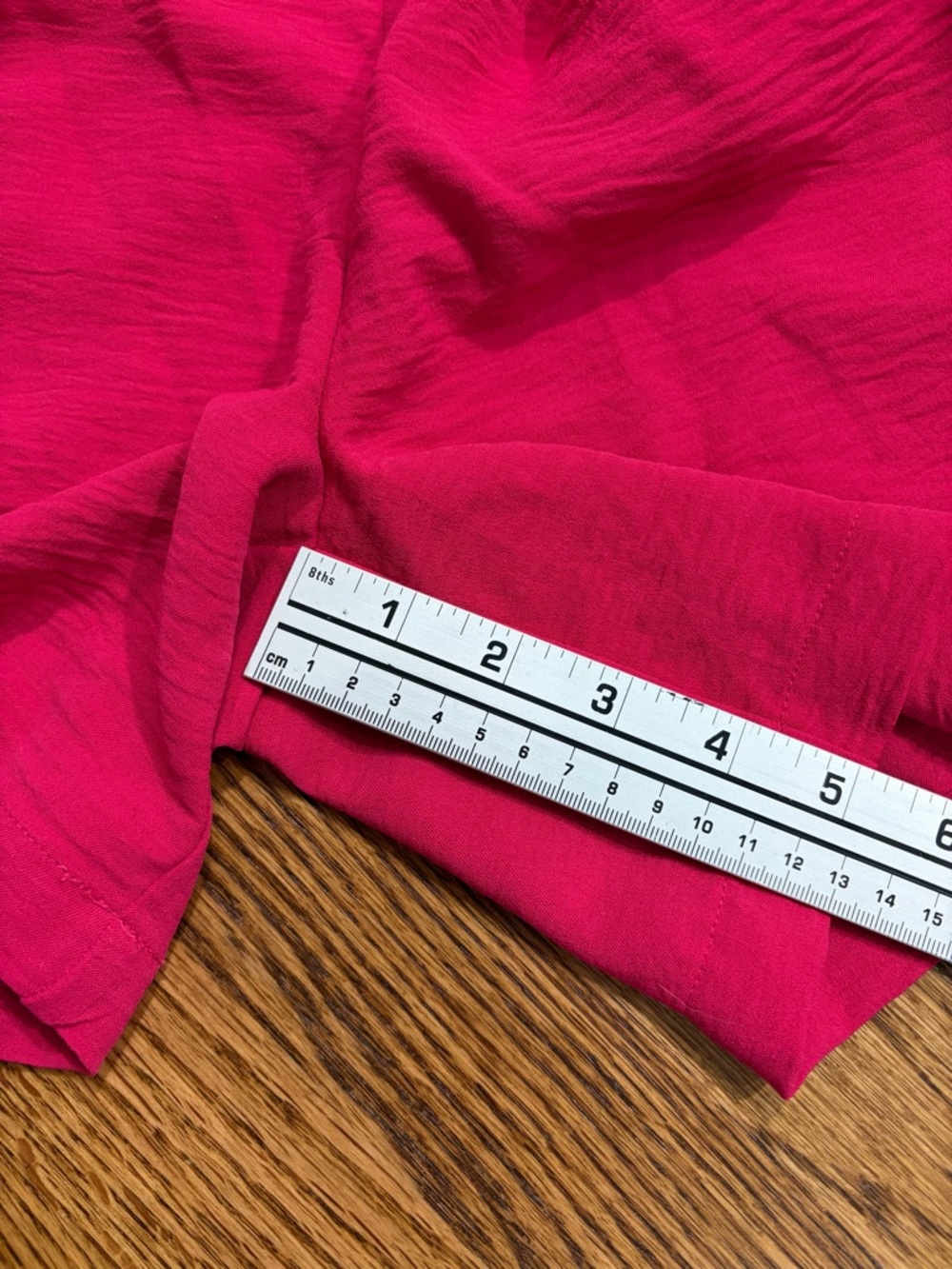 Margaritaville Hot Pink 5" High Rise Lightweight Crinkle Casual Shorts sz Small - Picture 8 of 11